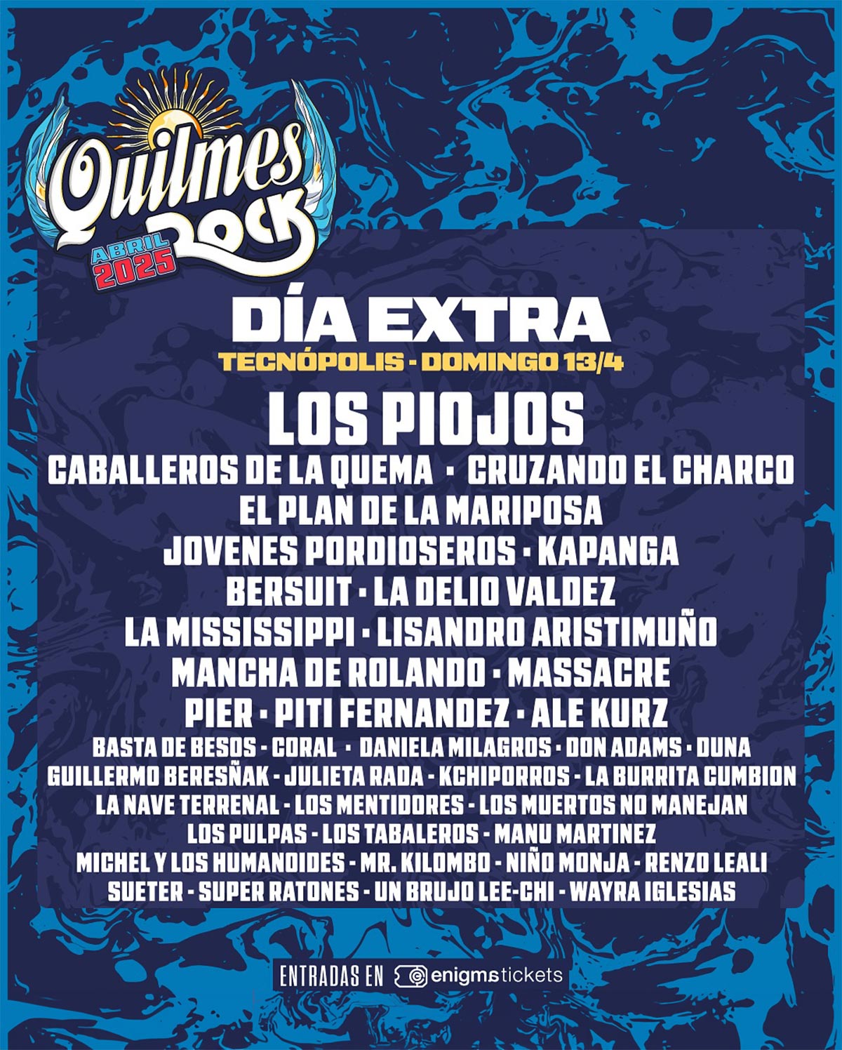 Entradas Quilmes Rock - DIA 4